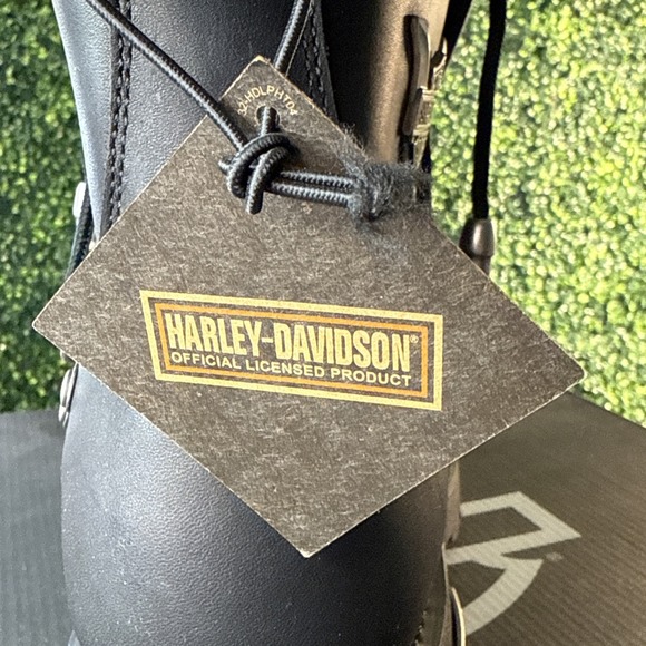 Harley-Davidson Men's Brake Light Black 6.25-Inch Motorcycle Boots Men's Size 13 - Picture 8 of 14